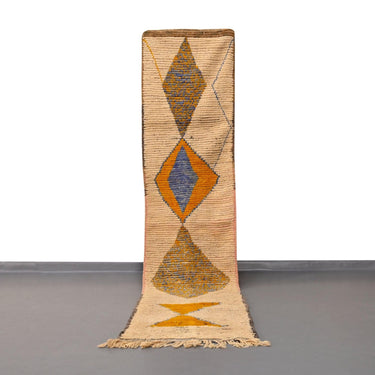Vintage Runner Moroccan Rug 2.3 x 10 feet / 71 x 305 cm - Ettilux Home